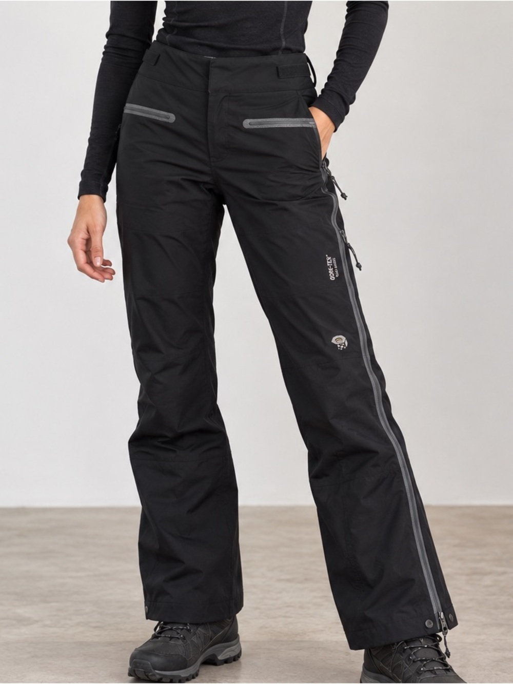 Mountain Hardwear GORE-TEX Soft Shell Pants Black Size Small